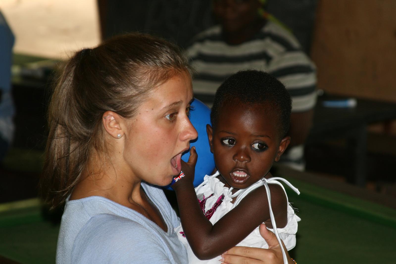 Phoebe in Kenya